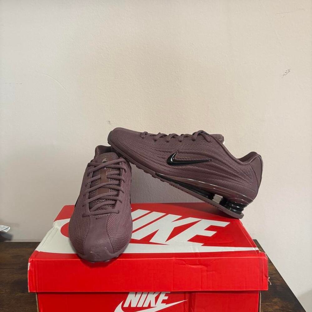 Nike shox z mauve purple/ brown with black size 7 women